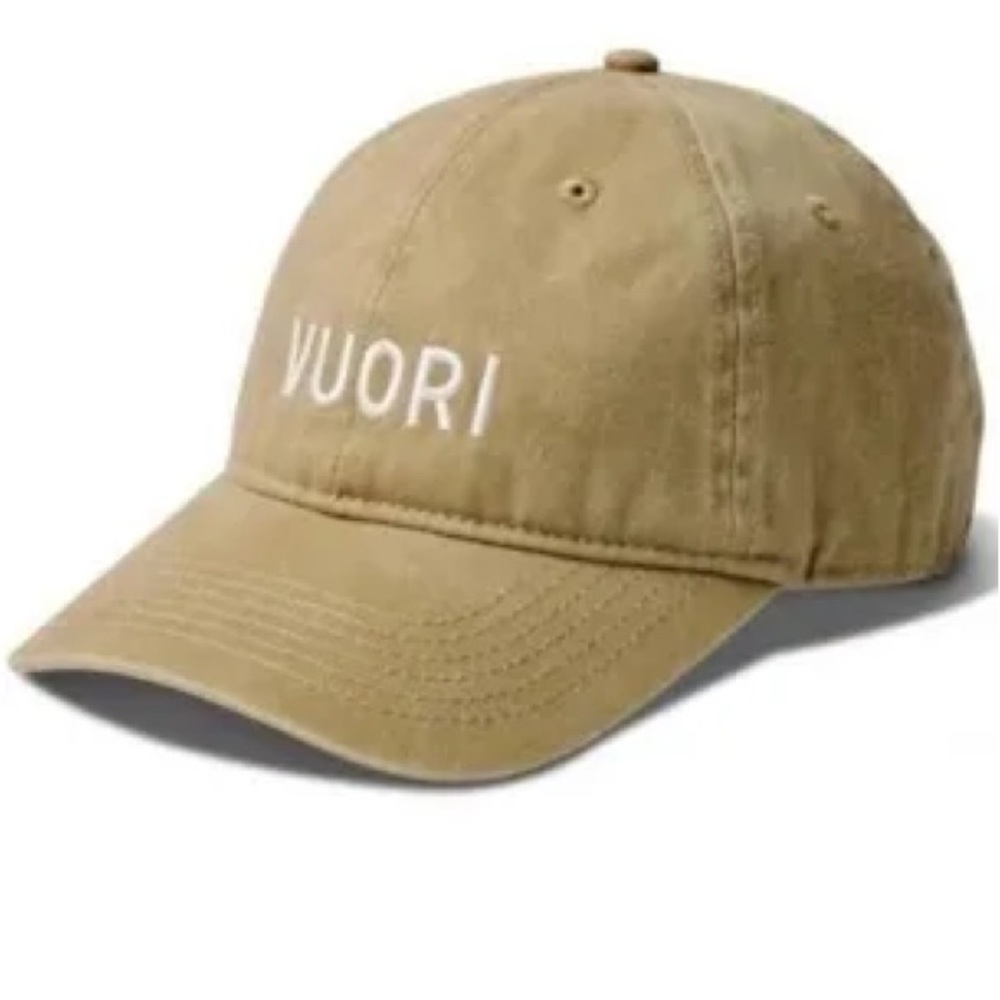 Vuori unisex tan baseball cap